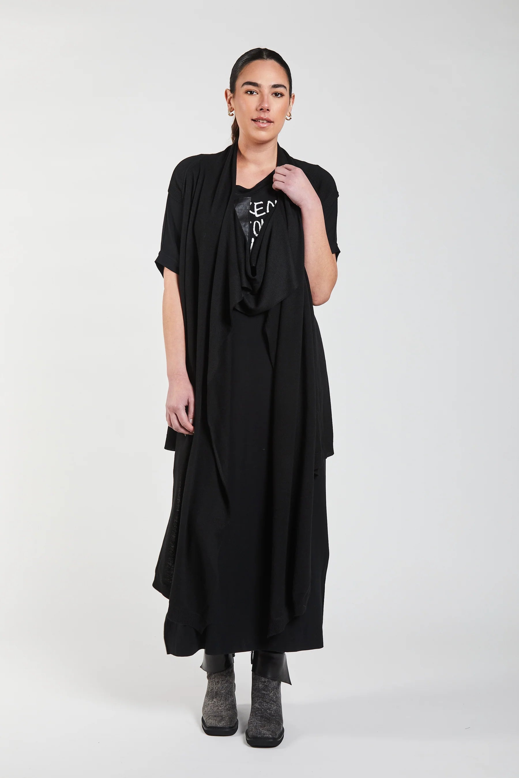 Wool Drape Wrap