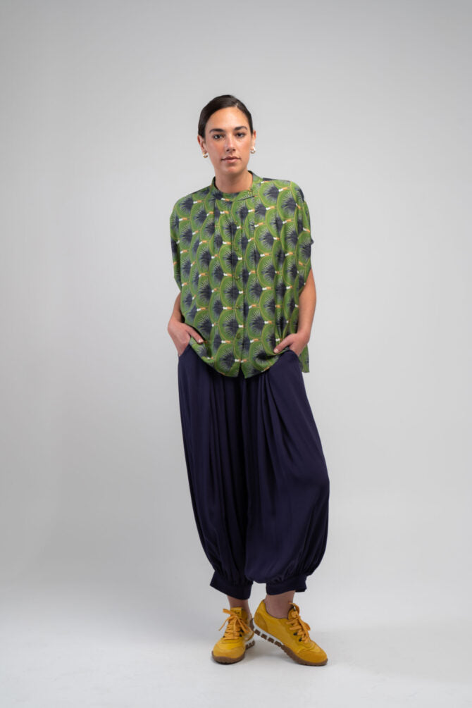 Toucan Drape Shirt Multi