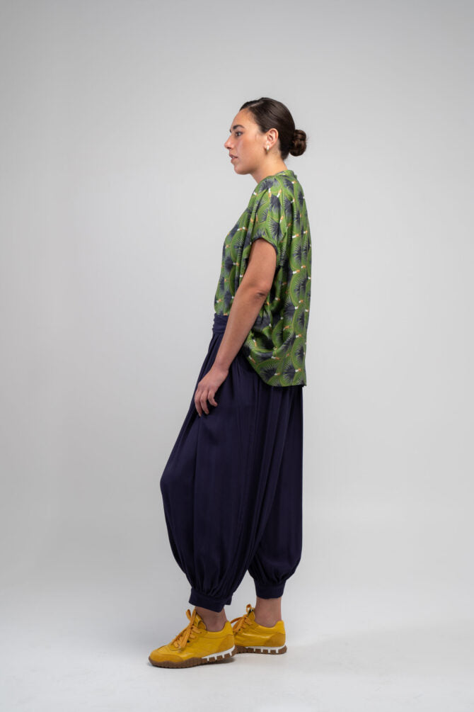 Toucan Drape Shirt Multi