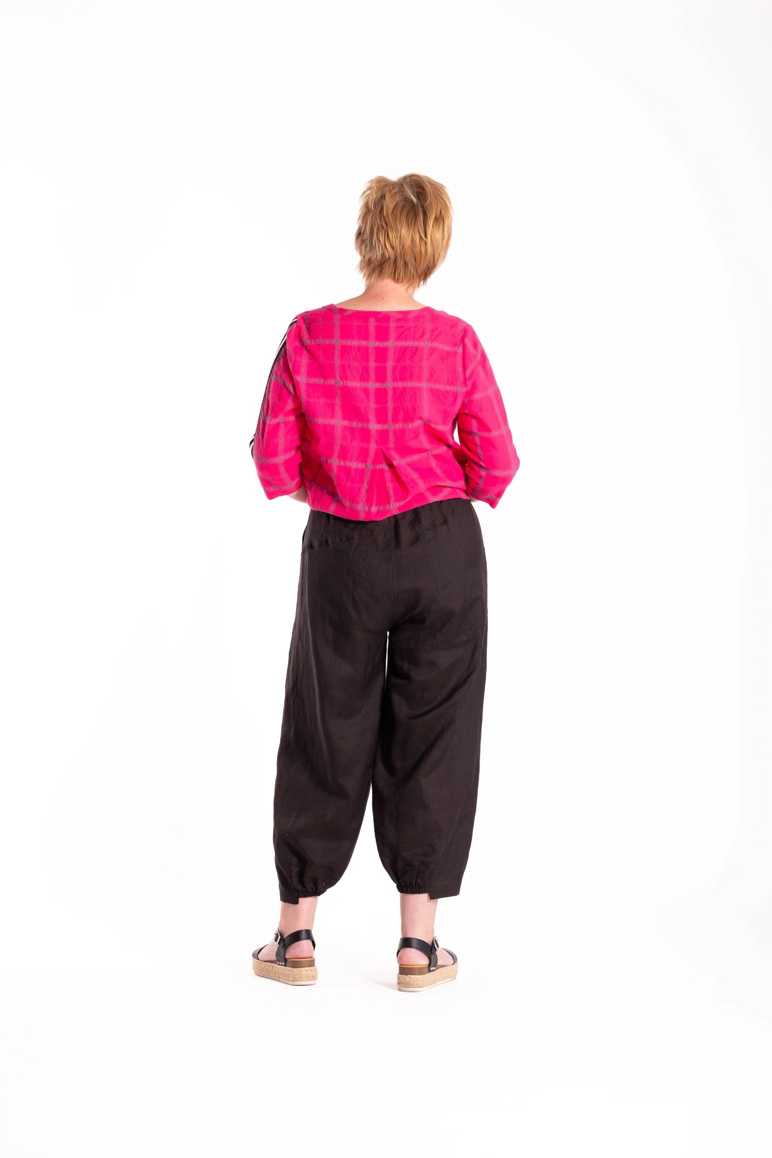Stitch Pants Black