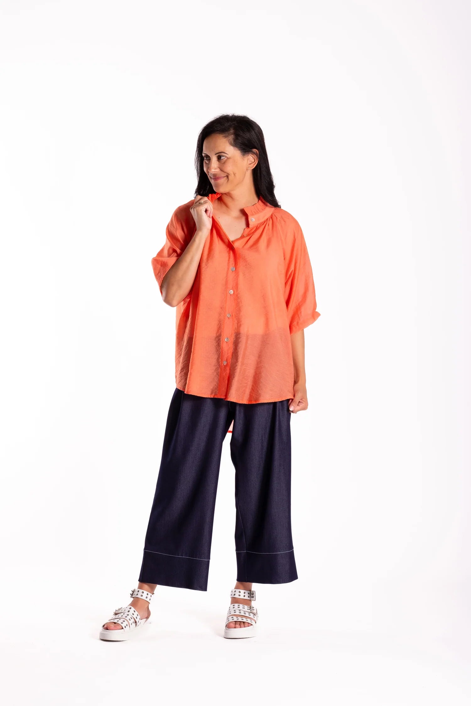 Delight Blouse Orange