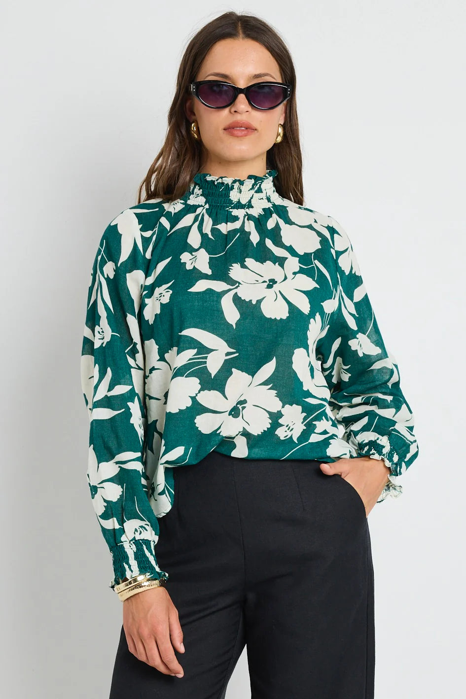 Affection Forest Floral Top