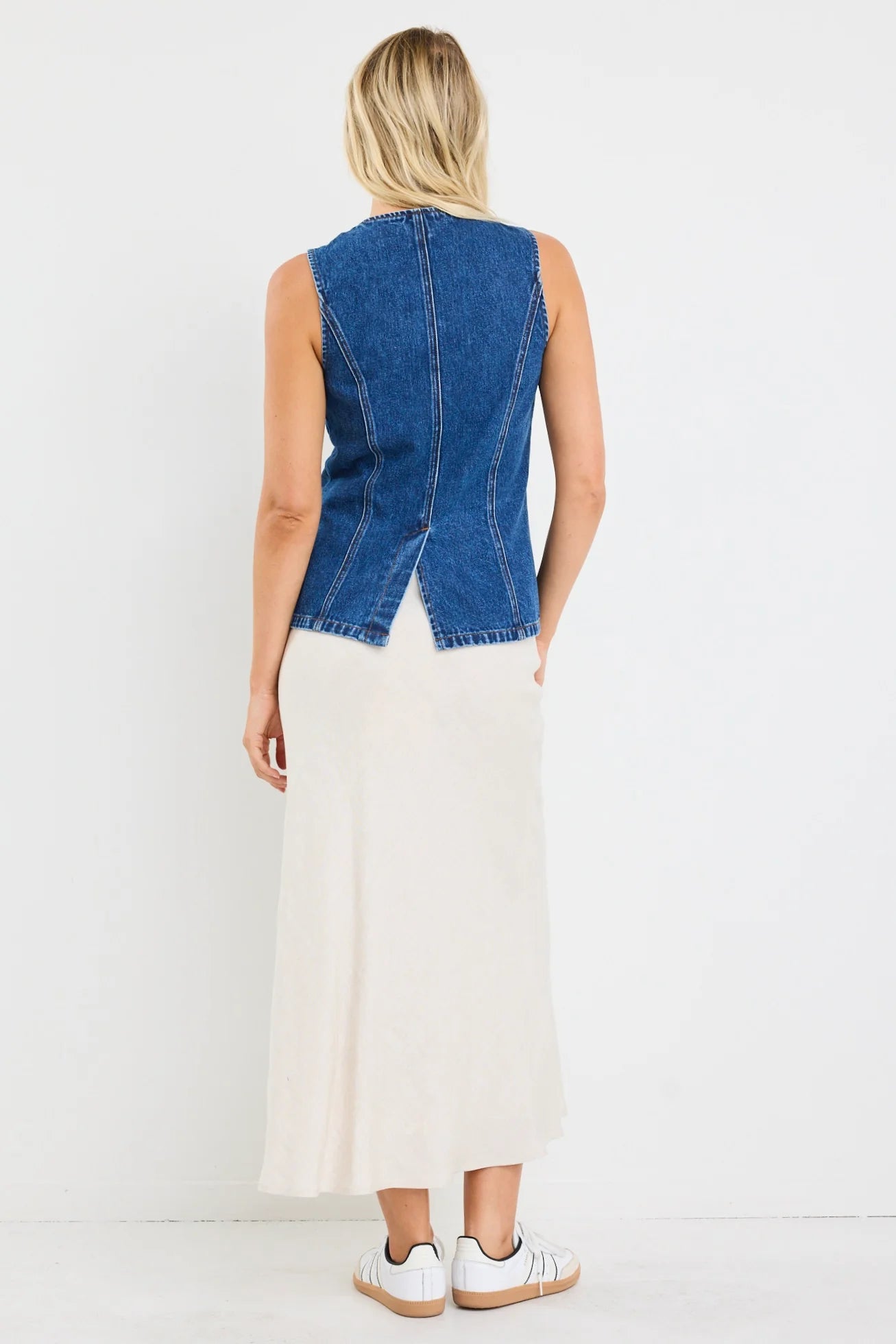 Baseline Marine Blue Denim Vest
