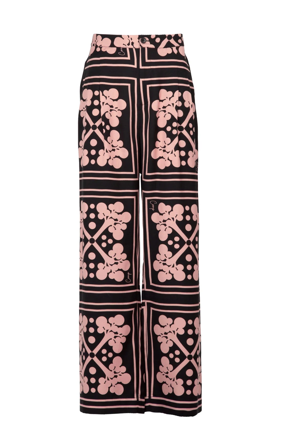 Stride After Stride Trouser Black & Pink