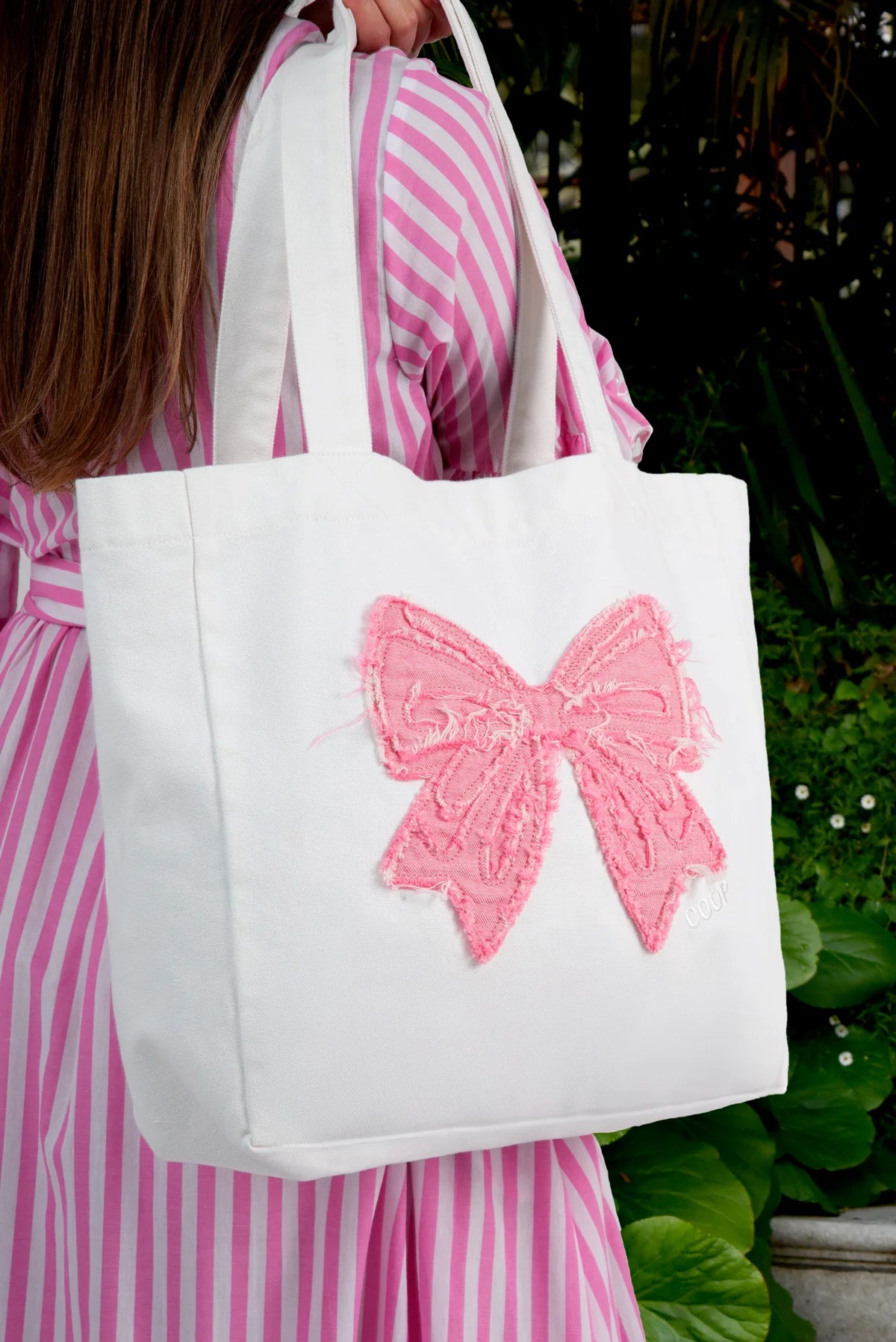 The Bold & The Bowtiful Bag White