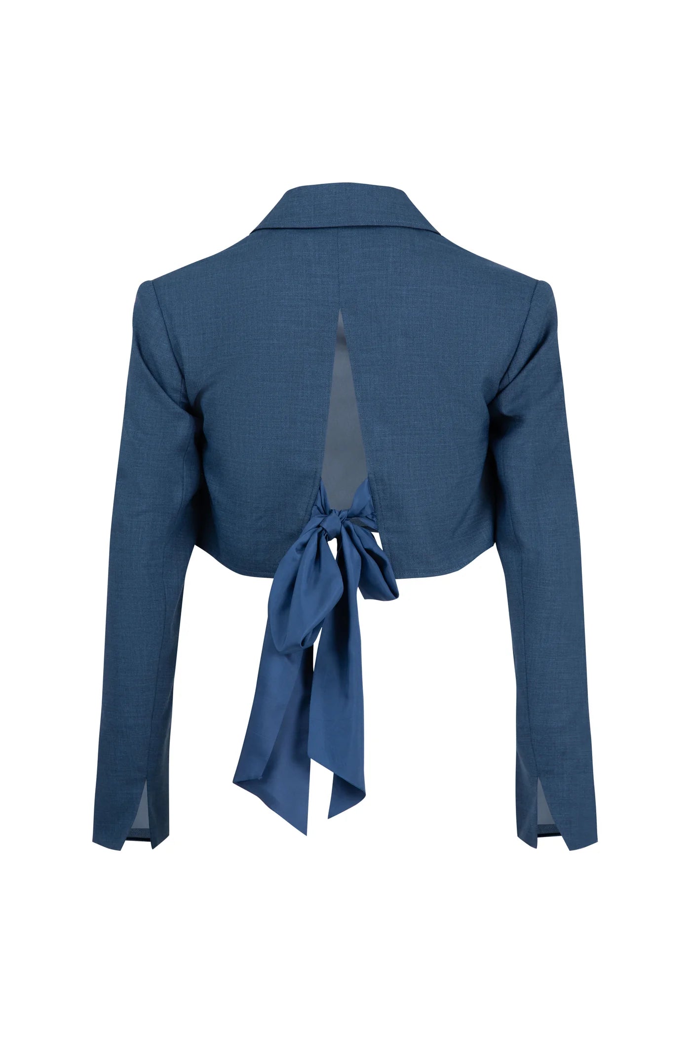 Crop Right Now Jacket Blue