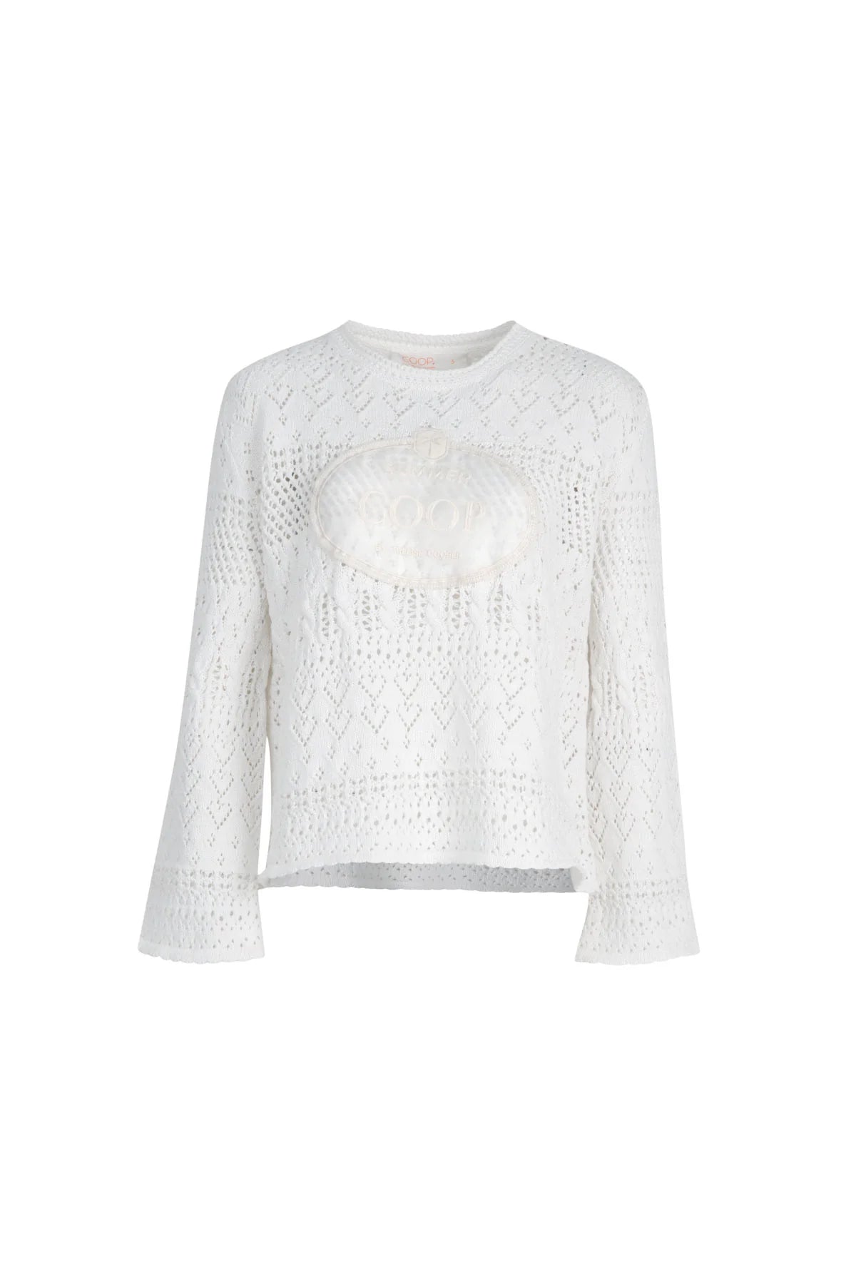 Boho Breeze Sweater White