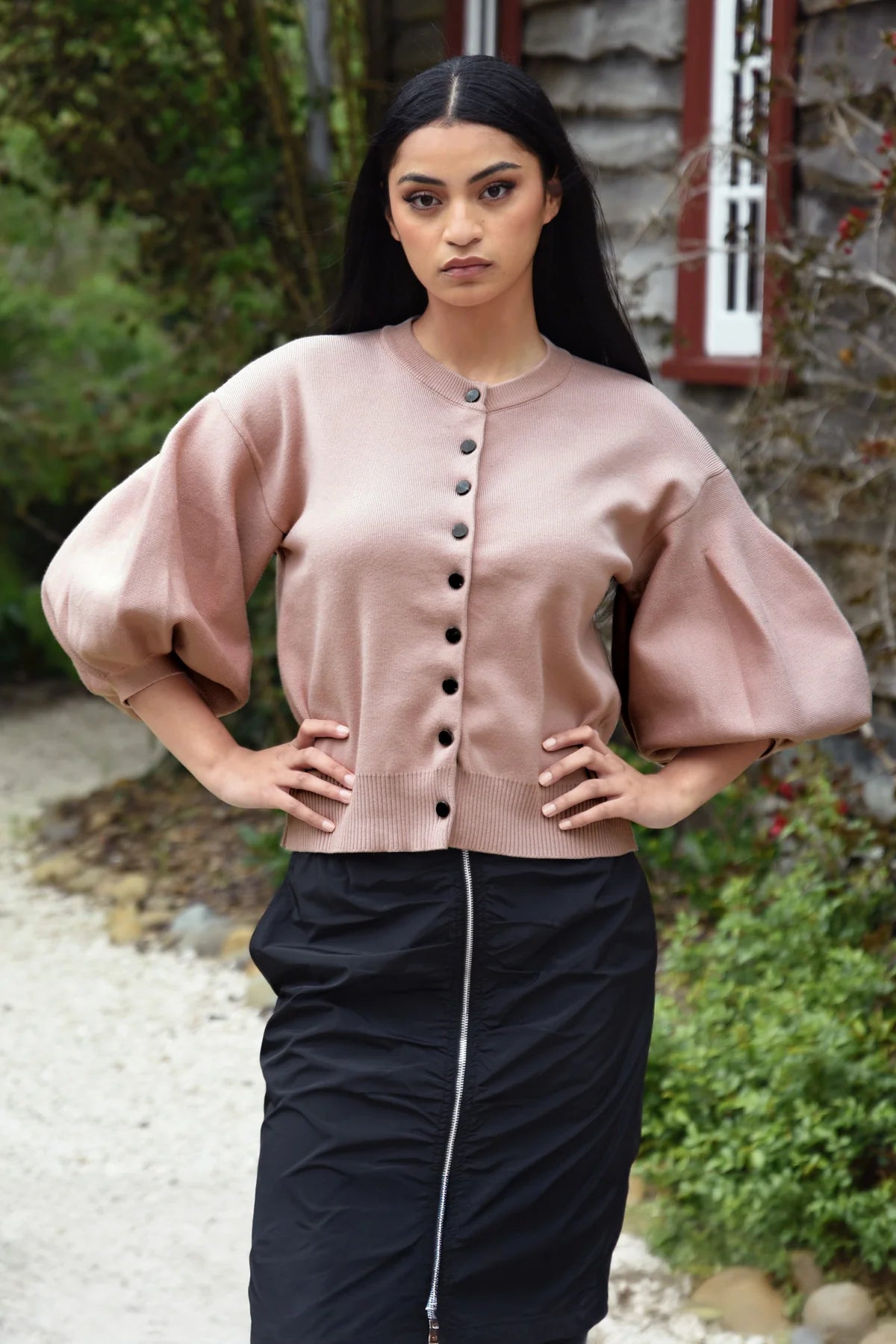 Balloominate Cardigan Pink