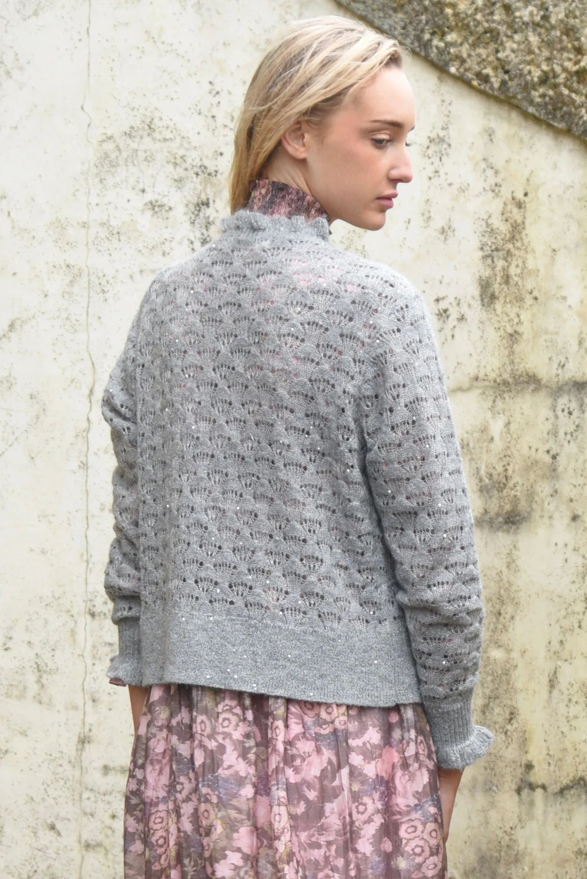 Ruffle Up Cardigan