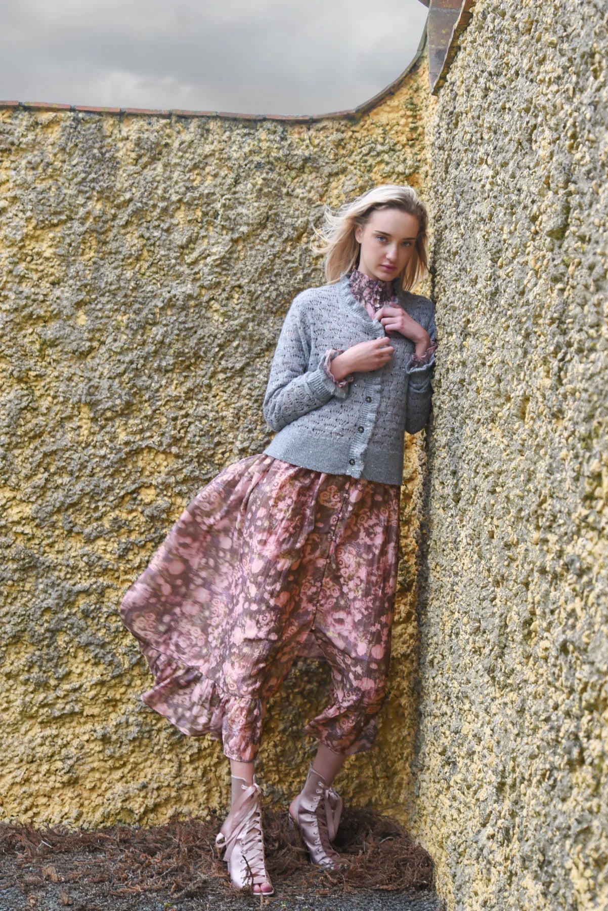 Ruffle Up Cardigan