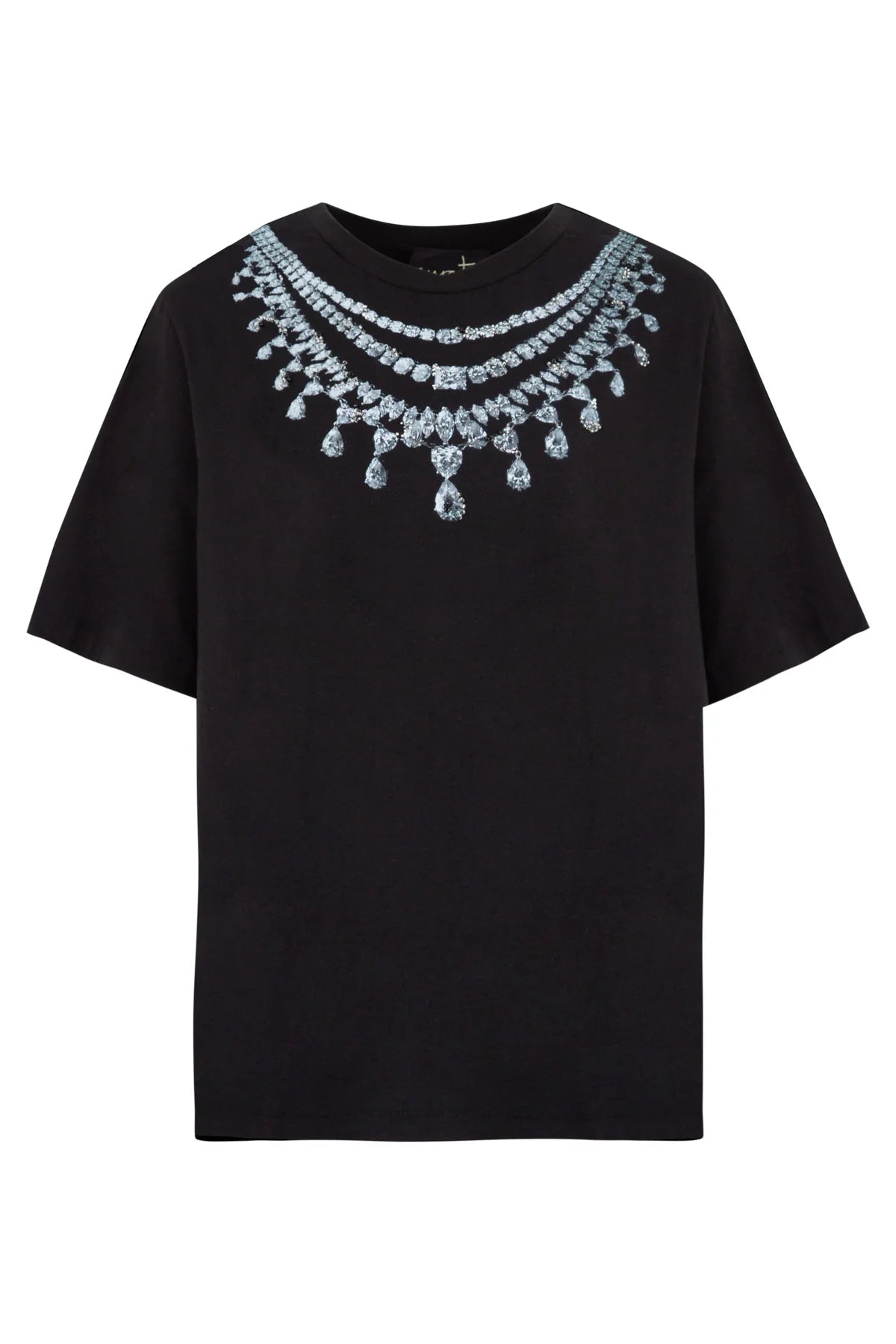 Shimmer Show Top Black