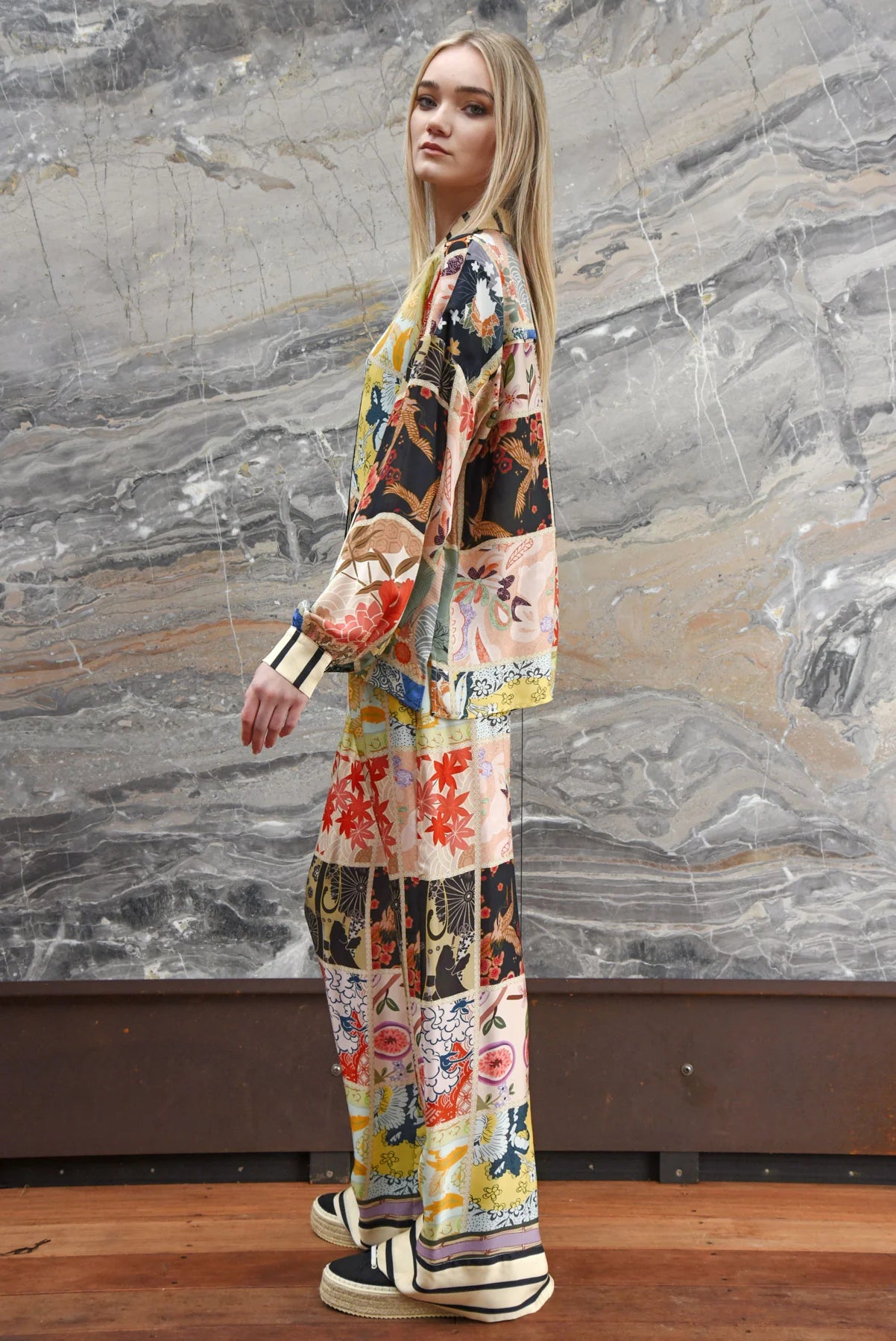 Stretch A Leg Pant Squares