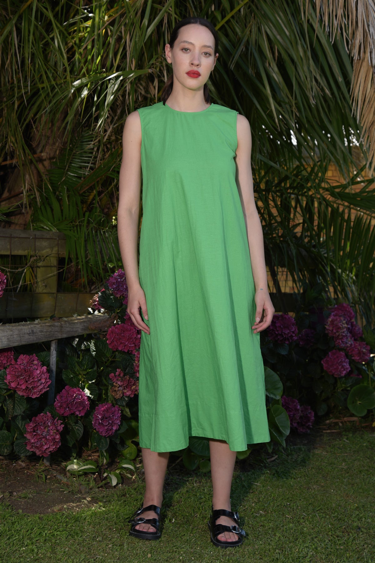 Smooth Ride Dress Green