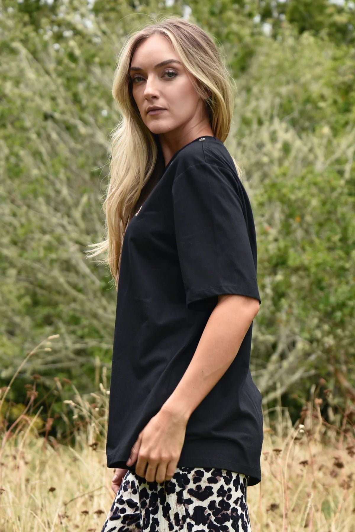 Charm School T-Shirt Black