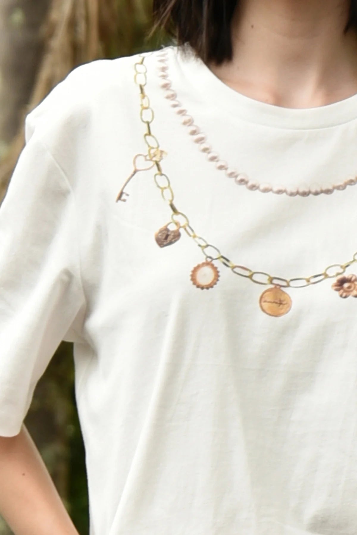 Charm School T-Shirt White