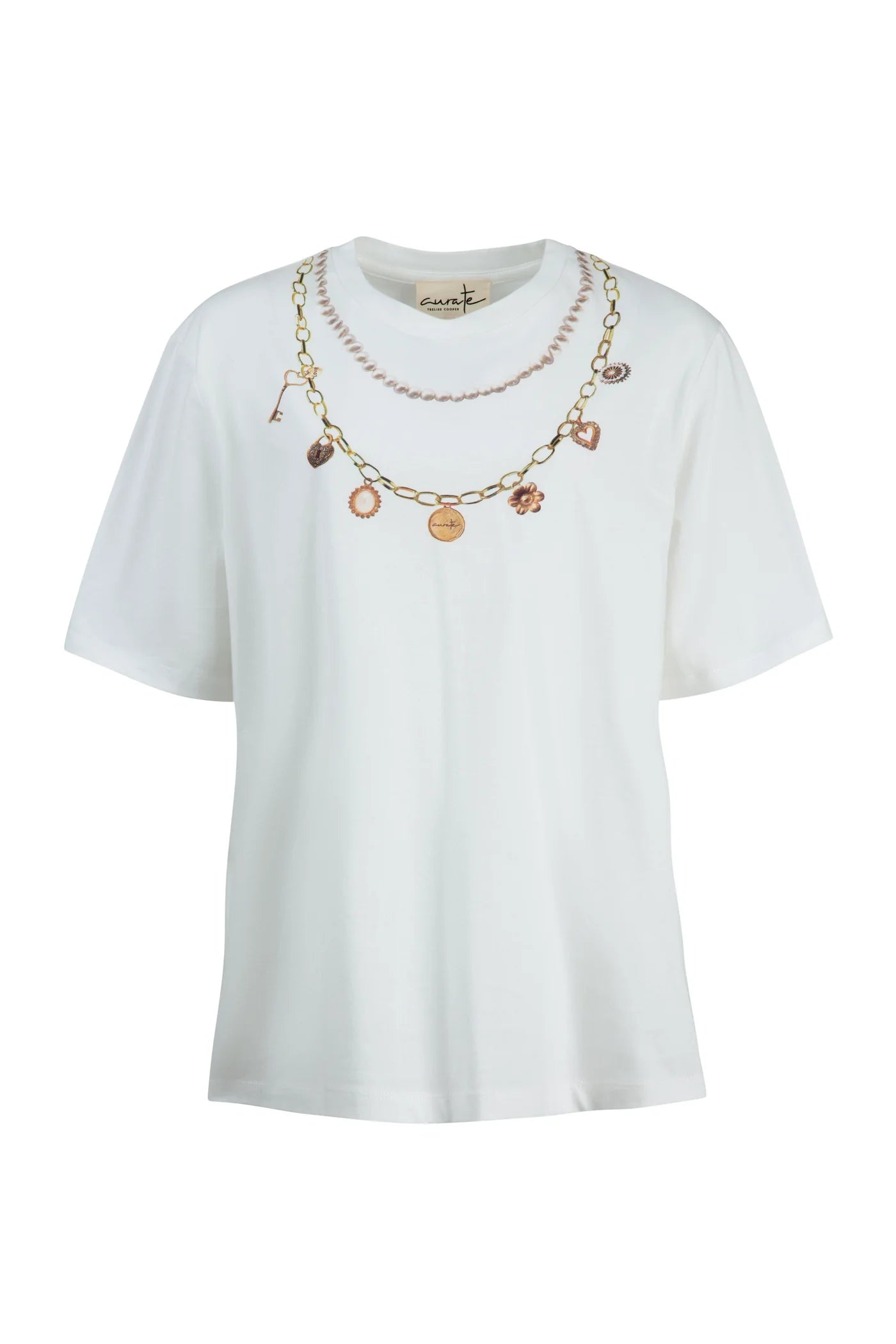 Charm School T-Shirt White