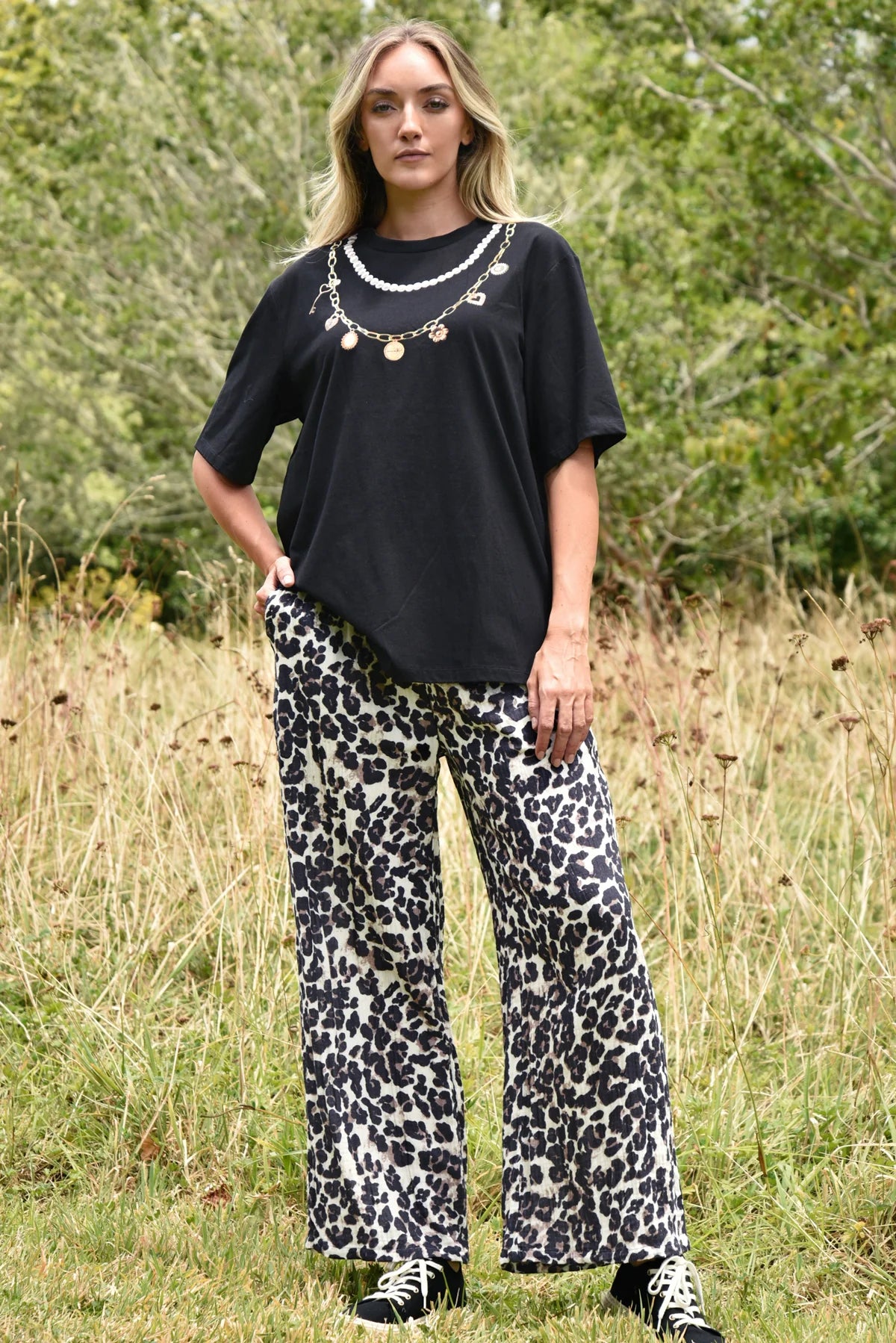 Haute To Trot Pant Leopard