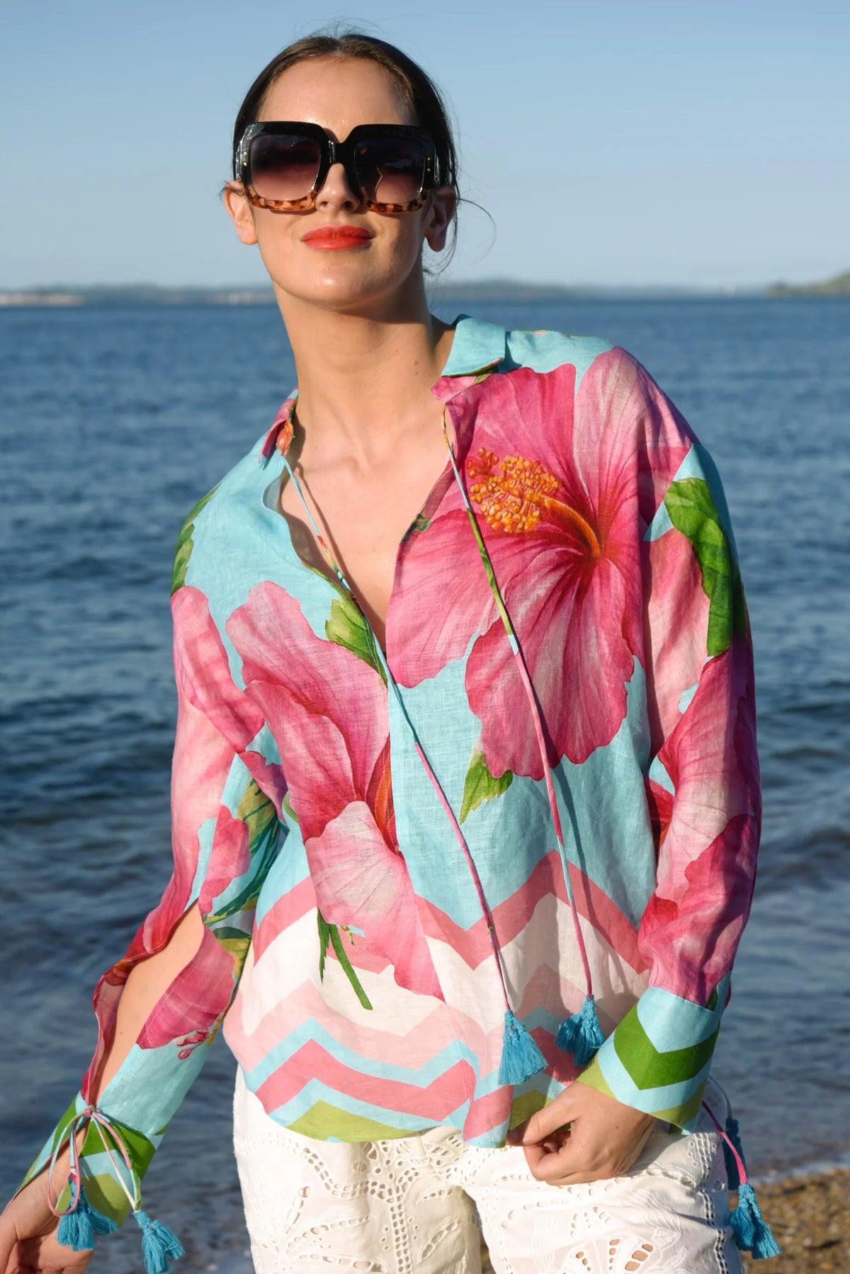 Always Within Reach Top Blue