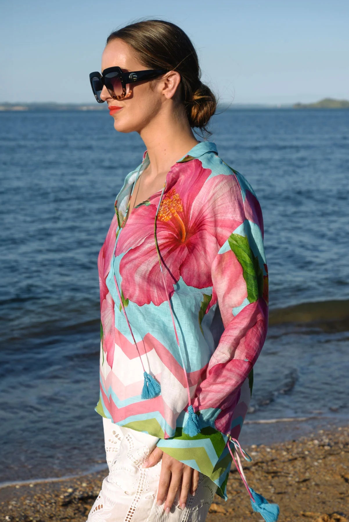 Always Within Reach Top Blue