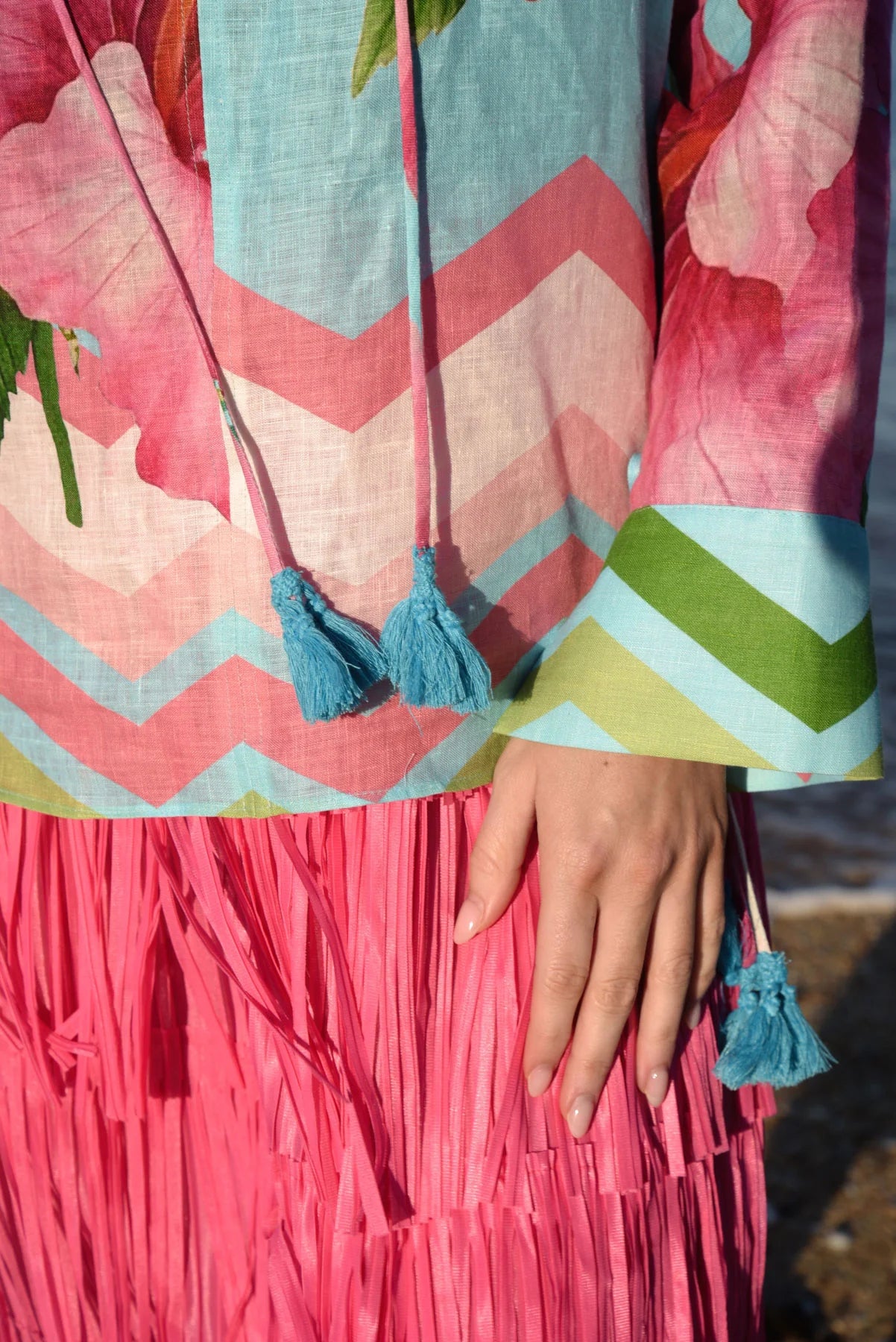 Always Within Reach Top Blue