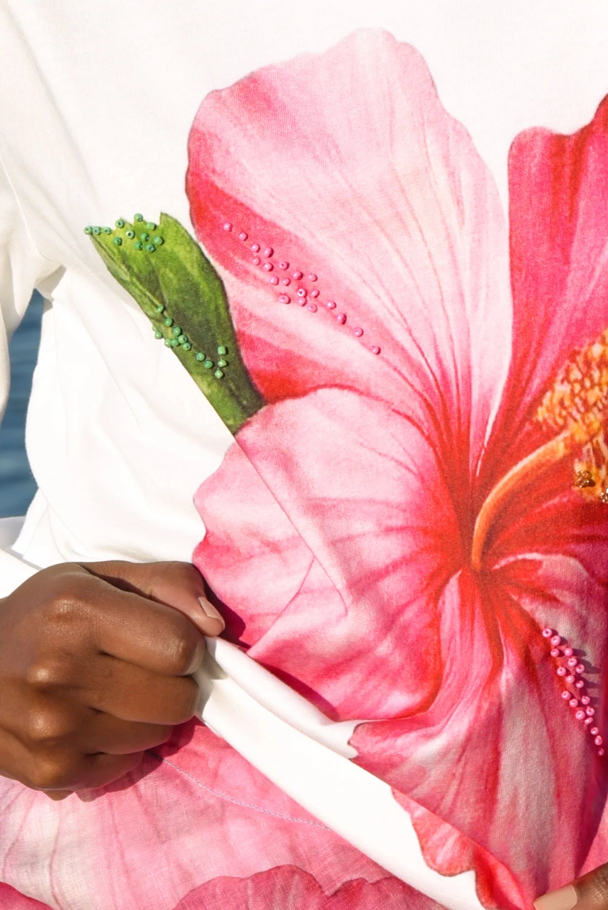 Hibiscus Of Time T-Shirt