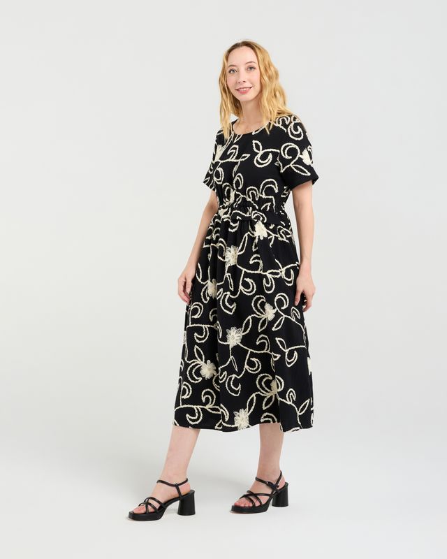 Brodie Dress Folk Garden