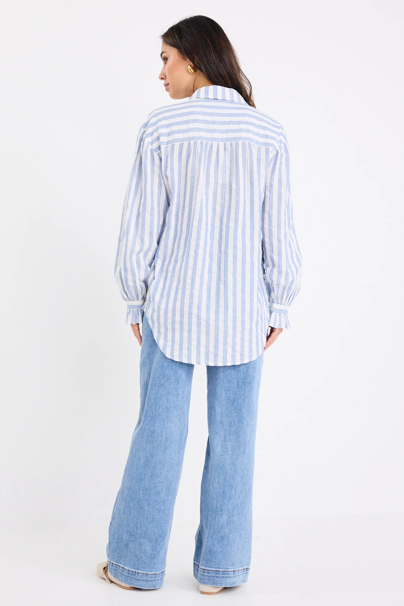 Connection Blue Stripe Shirt