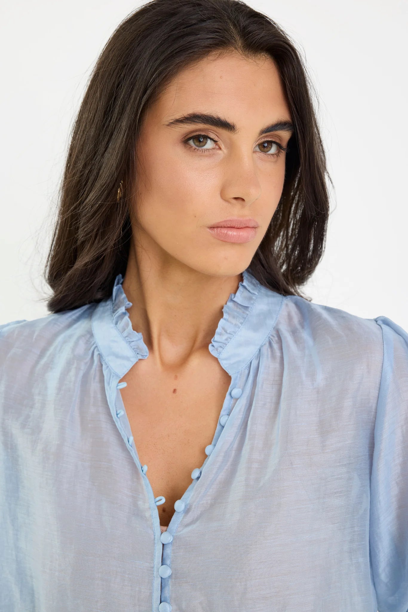 Continuance Pale Blue SS Top