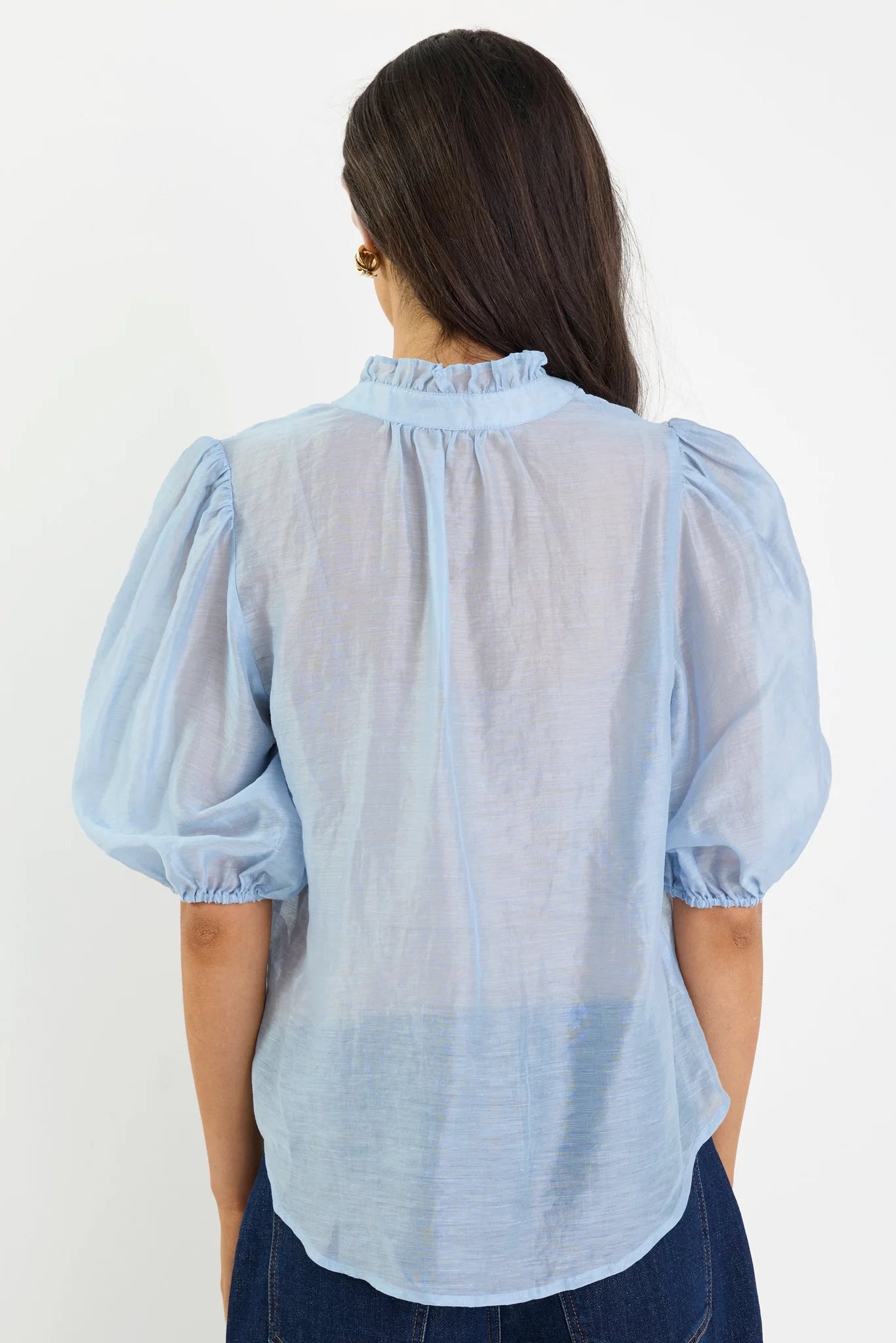 Continuance Pale Blue SS Top