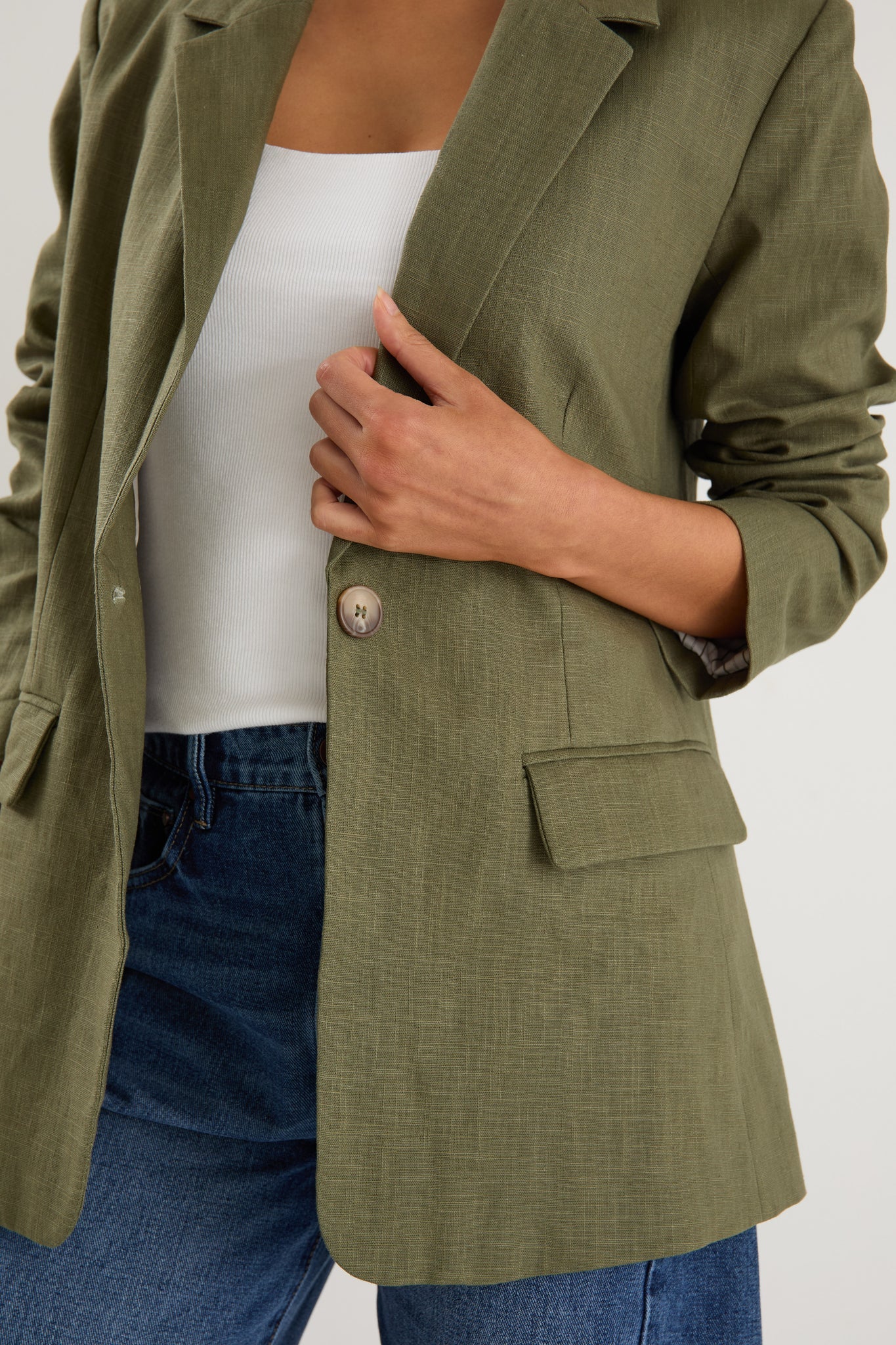 Dock Soft Khaki Blazer