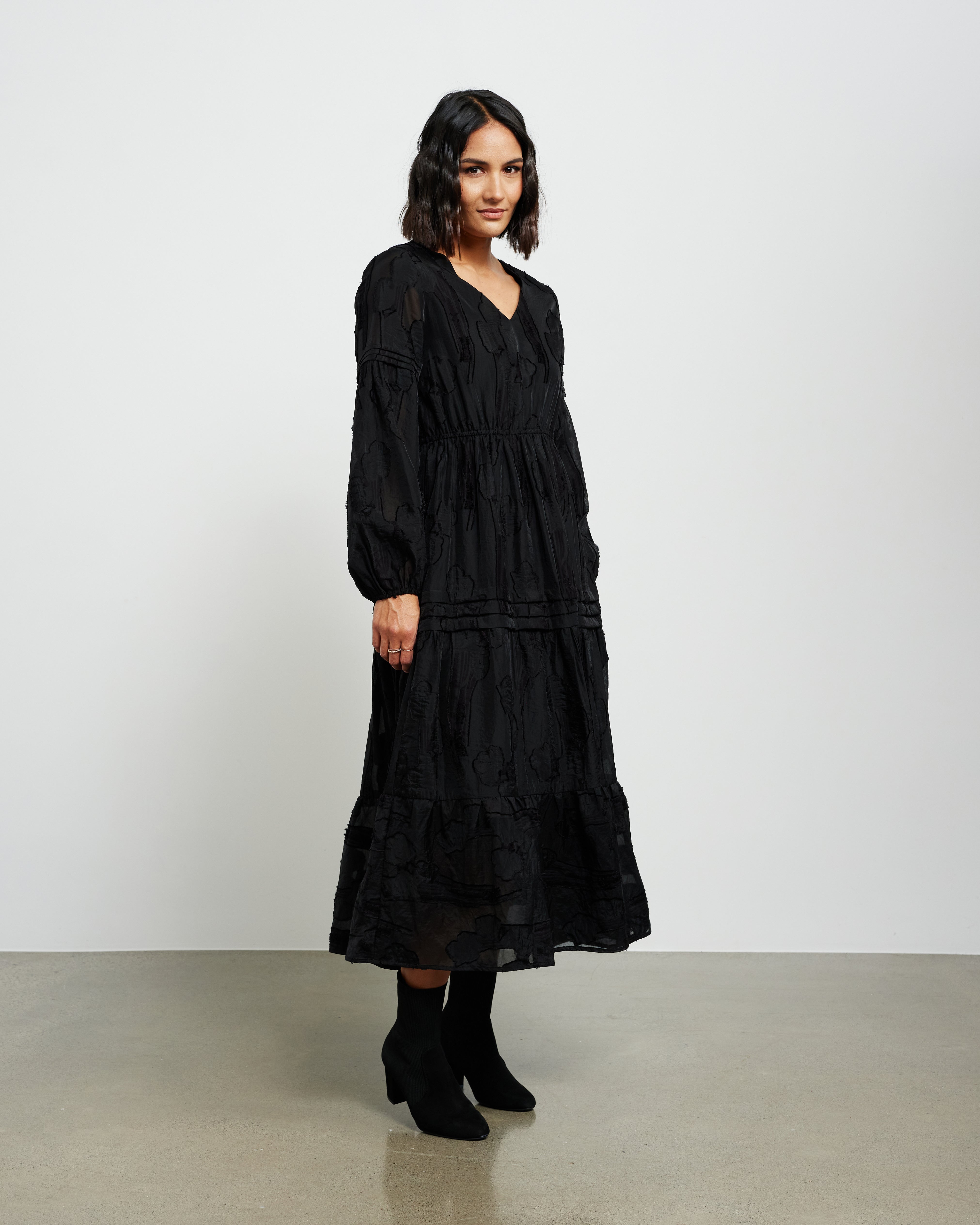 Mikayla Dress Black Monet