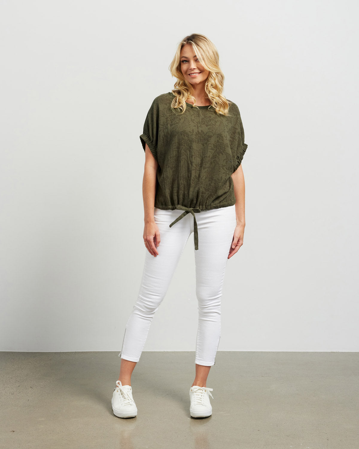 Harlee Top Olive