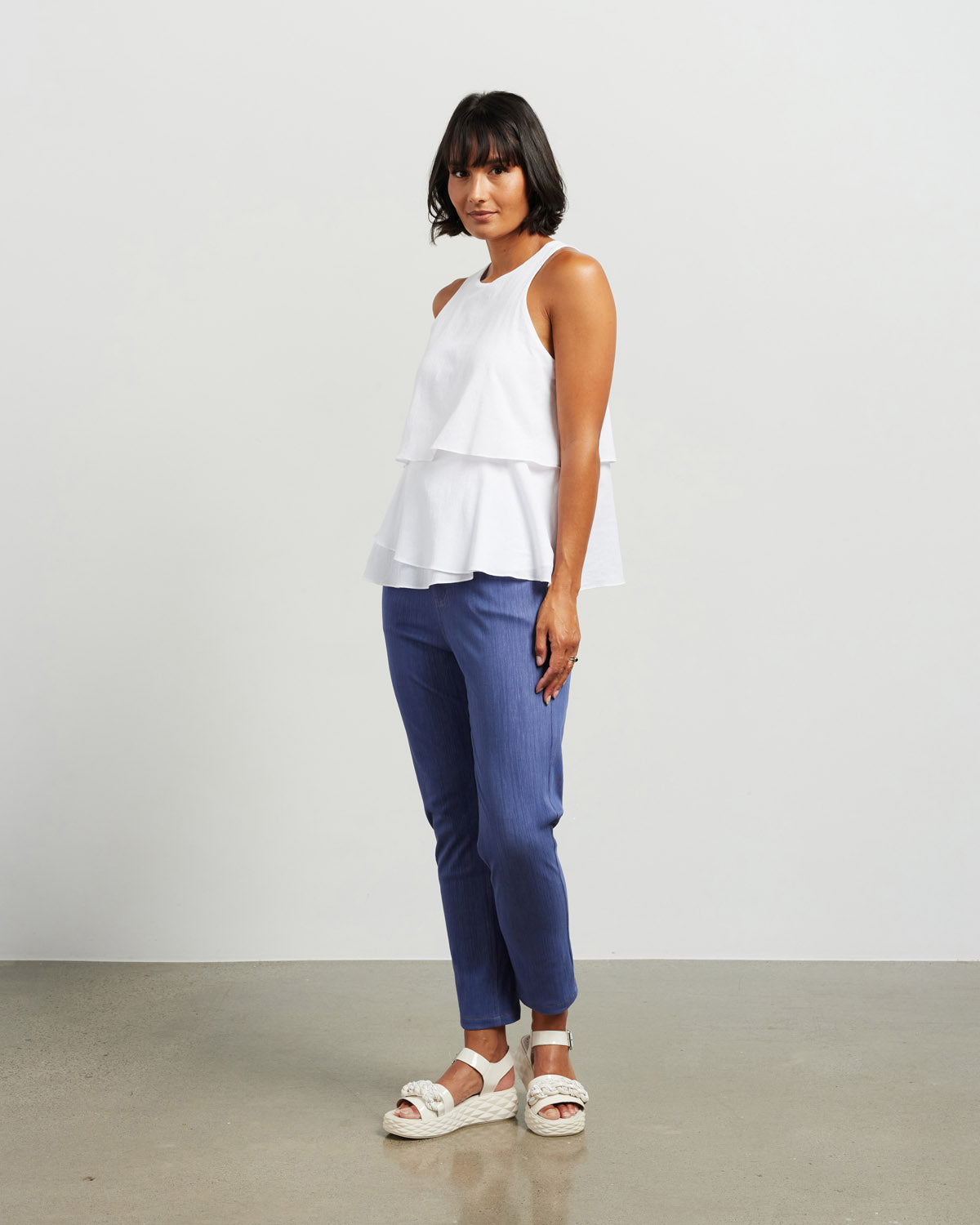 Keira Top White