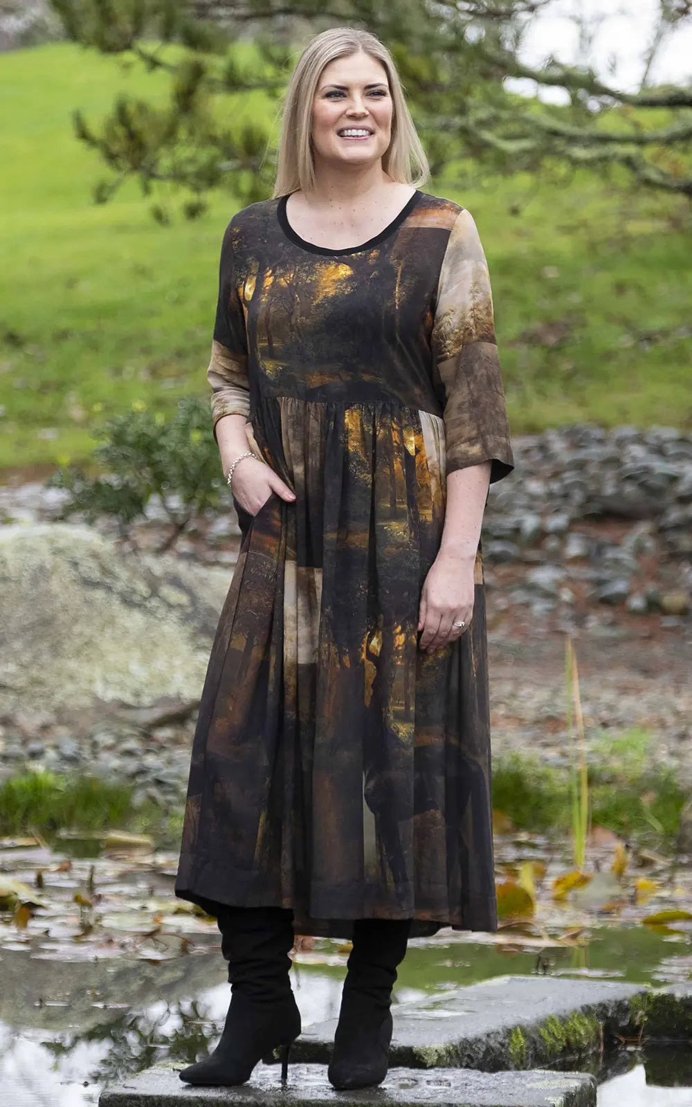 Tarbana Dress Midnight