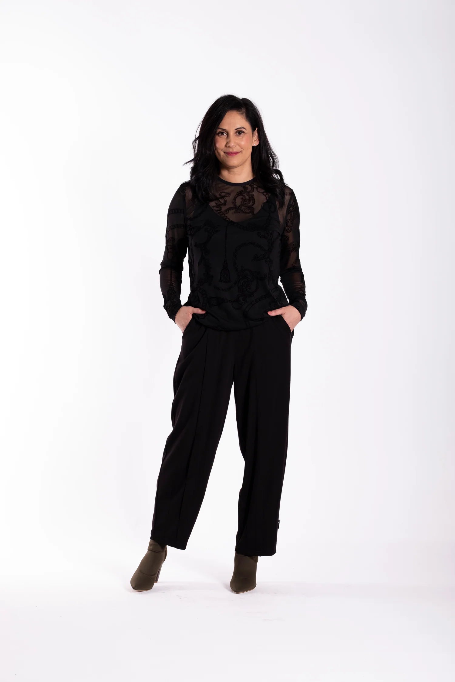 Non-Turtle Top Black