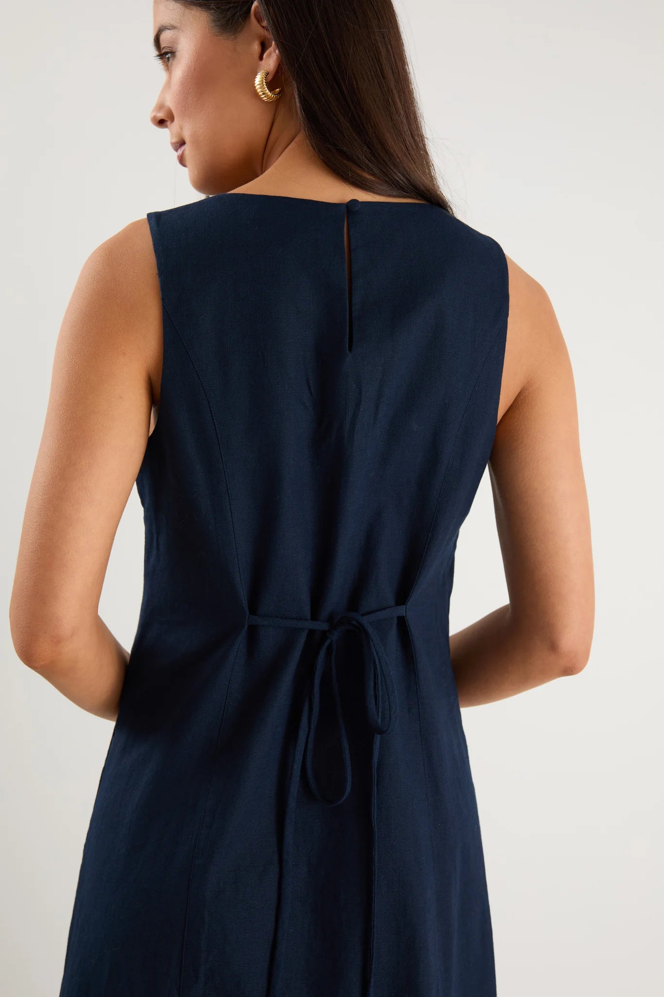 Future Ink Linen dress