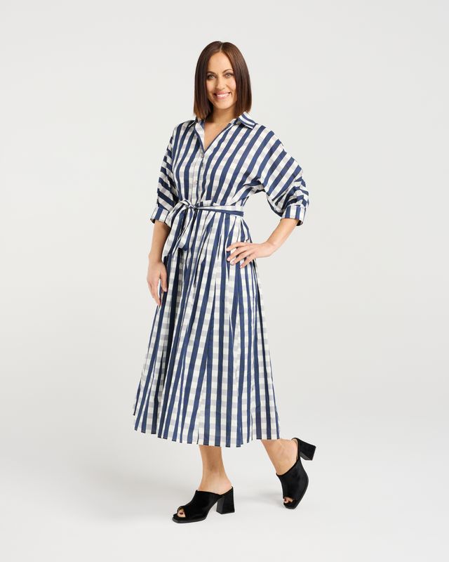 Ava Dress Ink Check