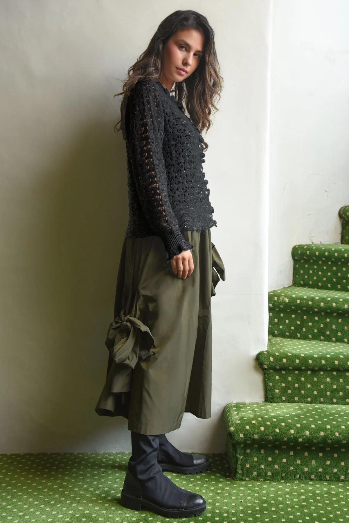 Go Big Or Bow Home Skirt