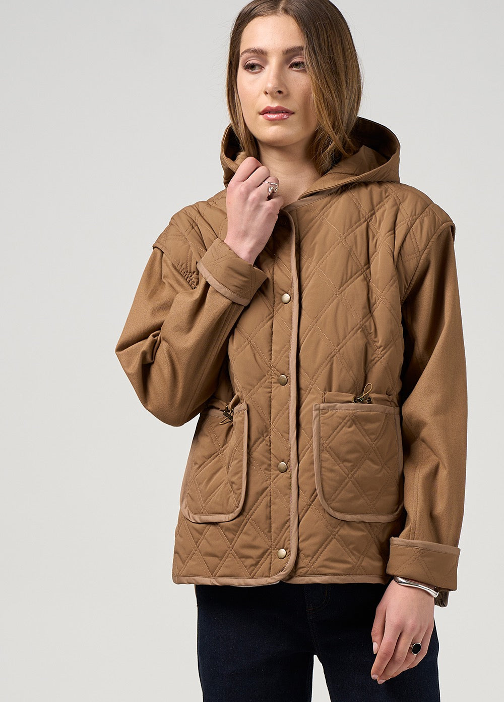 Tetris Jacket Mocha