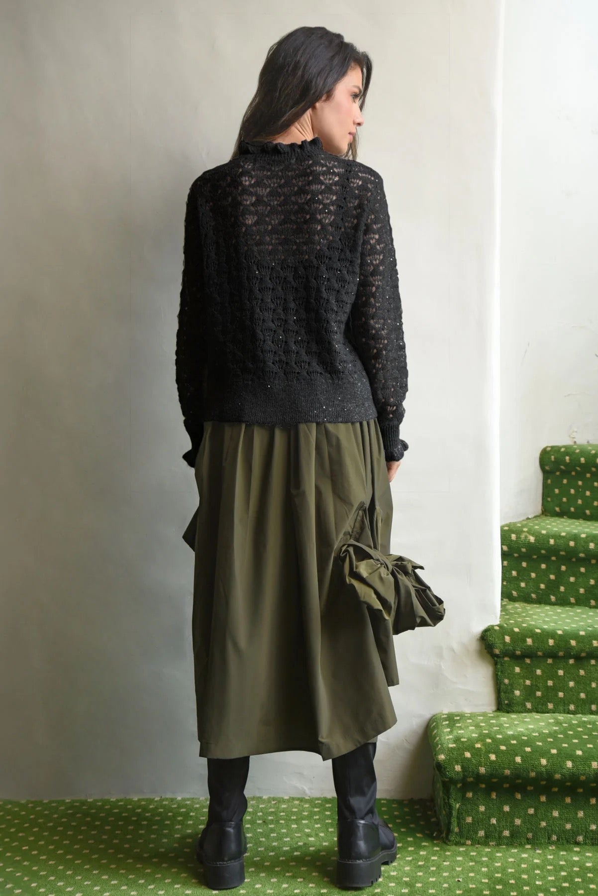 Go Big Or Bow Home Skirt