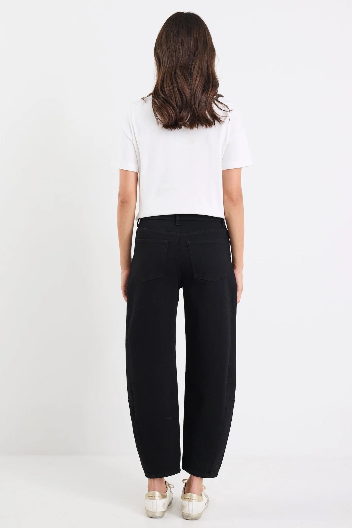 Graduate Barrel Jean Jet Black