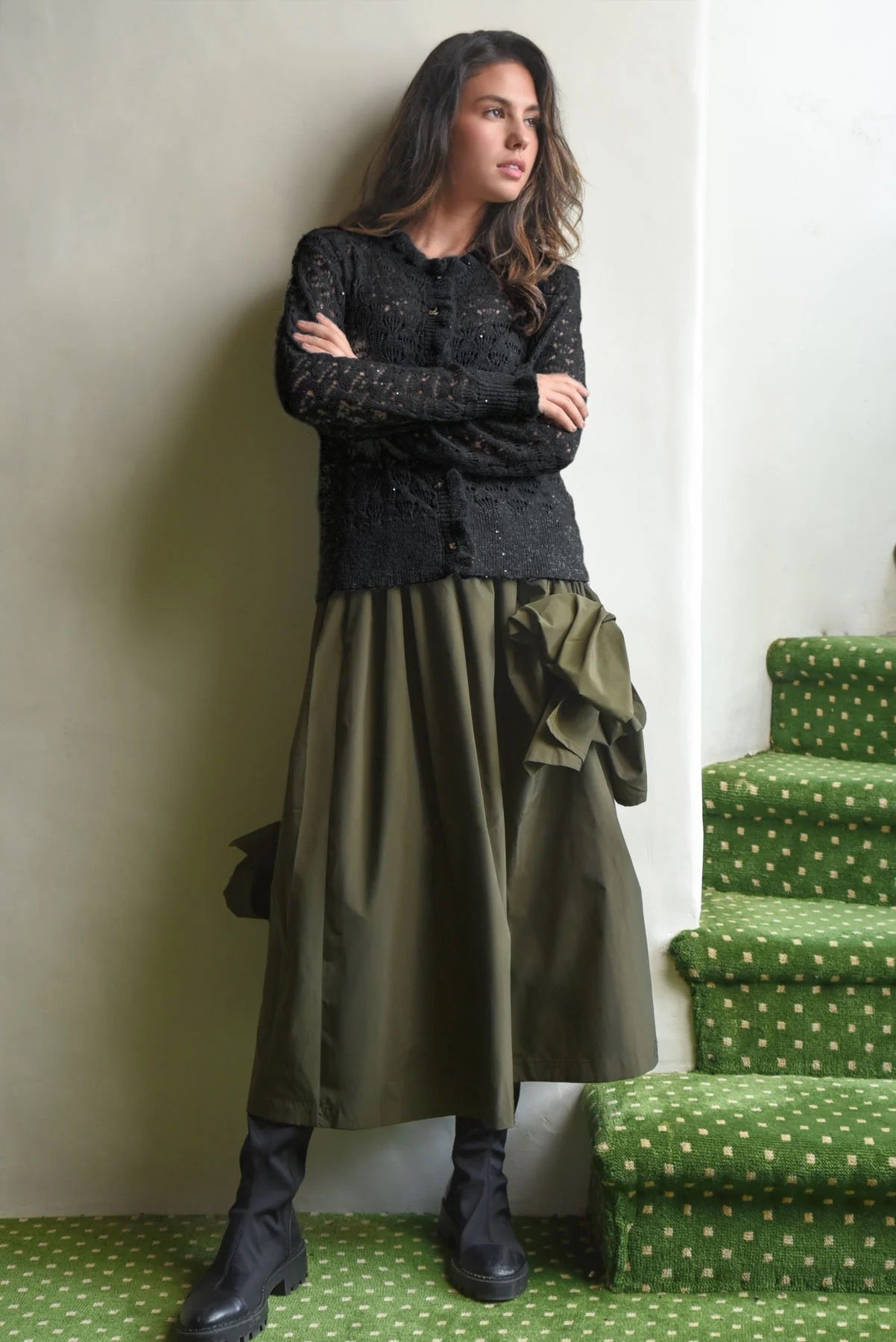 Go Big Or Bow Home Skirt