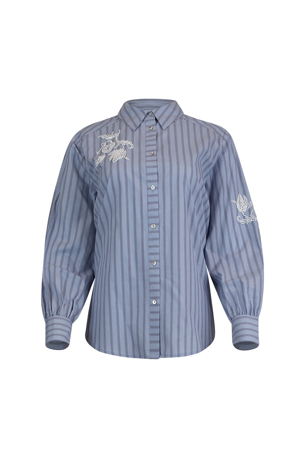 Eton Shirt Blue Stripe