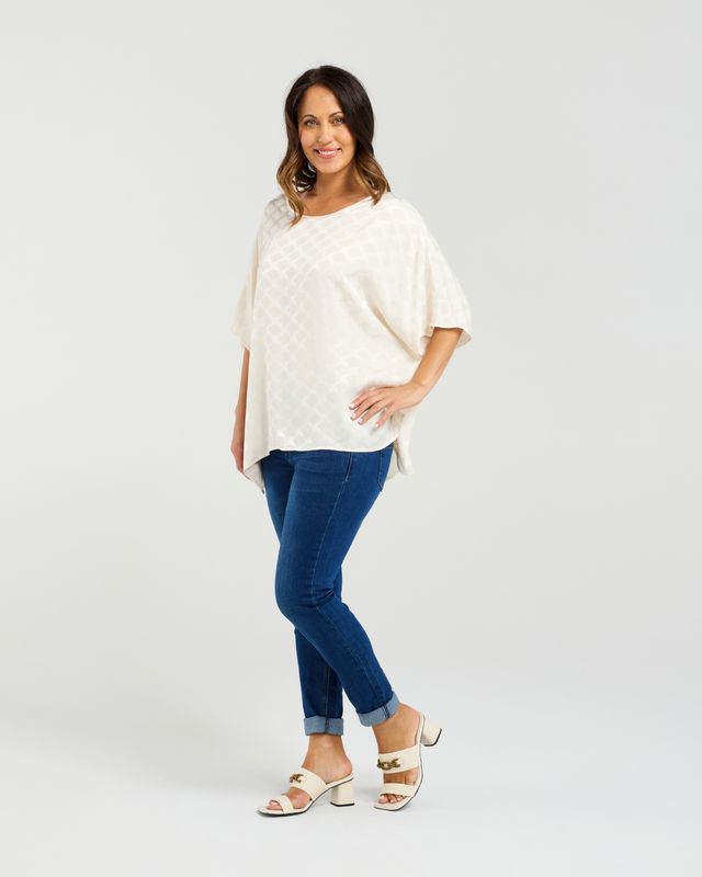 Clara Top White