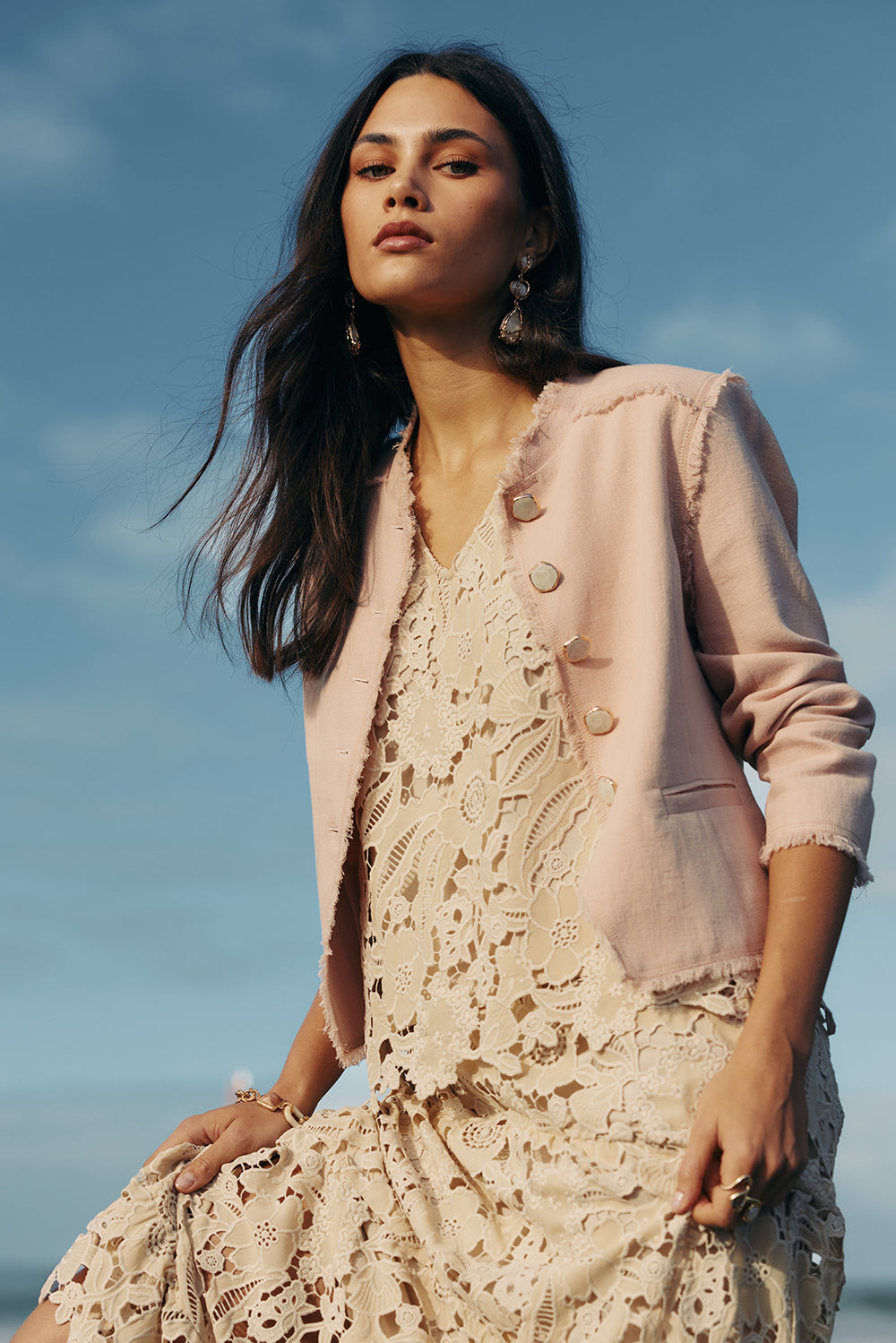 Romee Jacket Blush