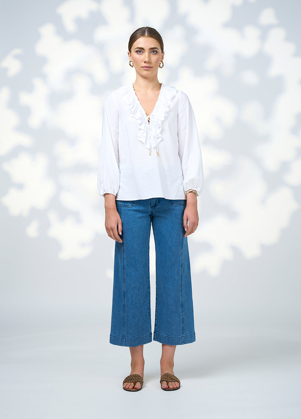 Evie Blouse White