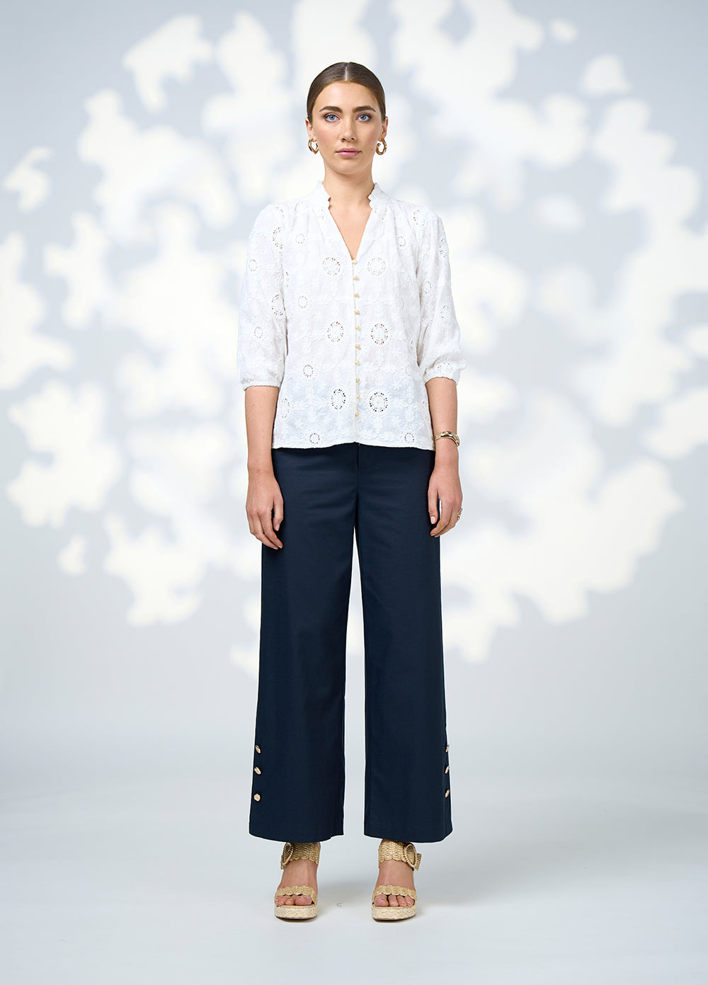 Mischa Blouse White
