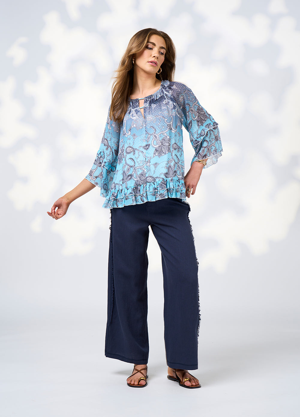 Romee Pant Indigo
