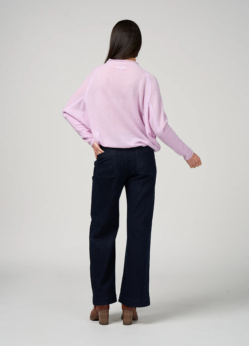 Astoria Batwing Sweater Lilac