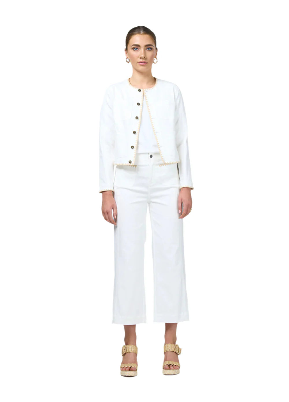 Blair Jacket White